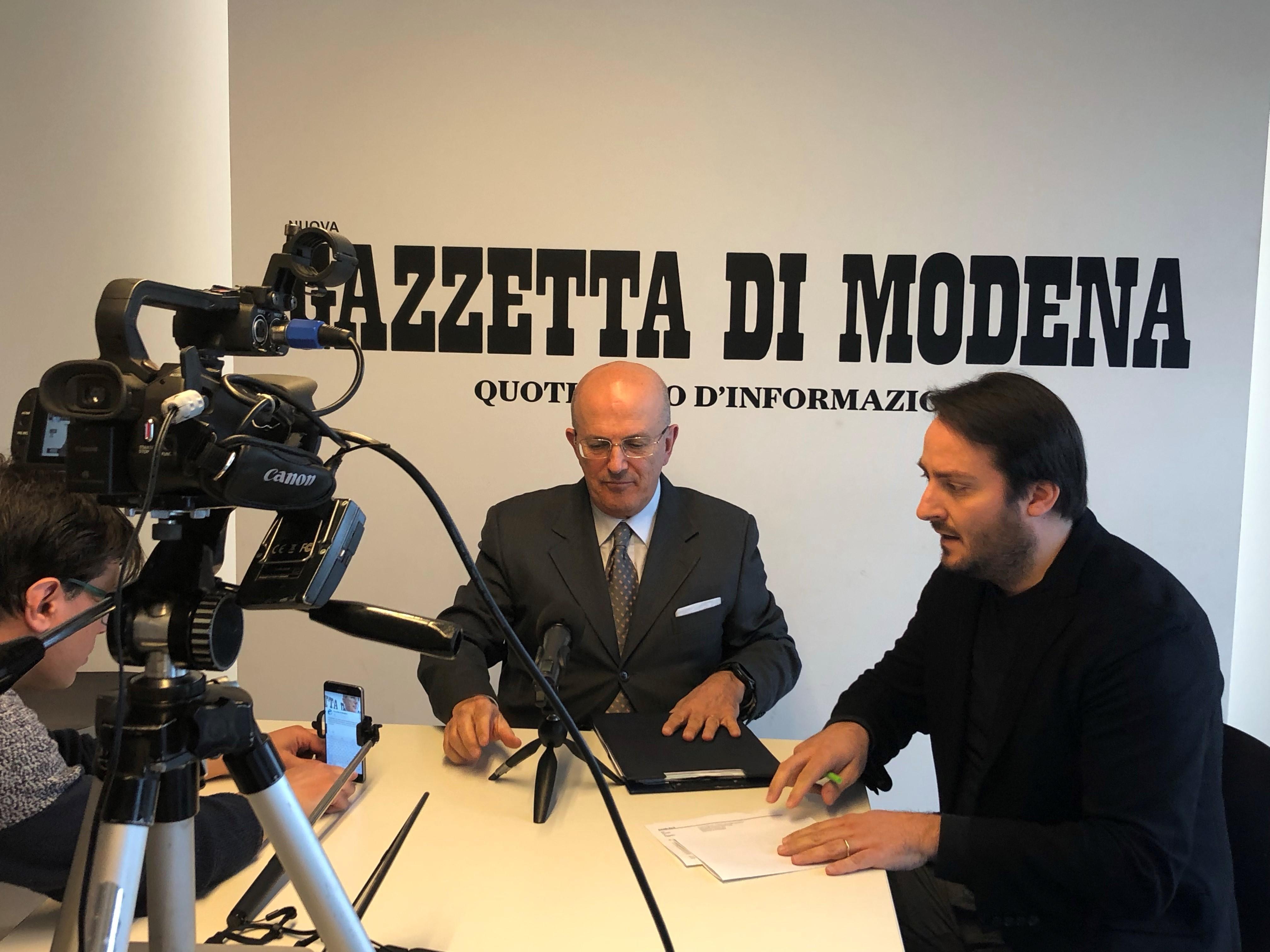VIDEO/ Modena, Comunali 2019: intervista a Stefano Prampolini, candidato del Centrodestra 