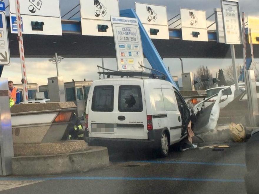 L'incidente al casello di Firenze Nord