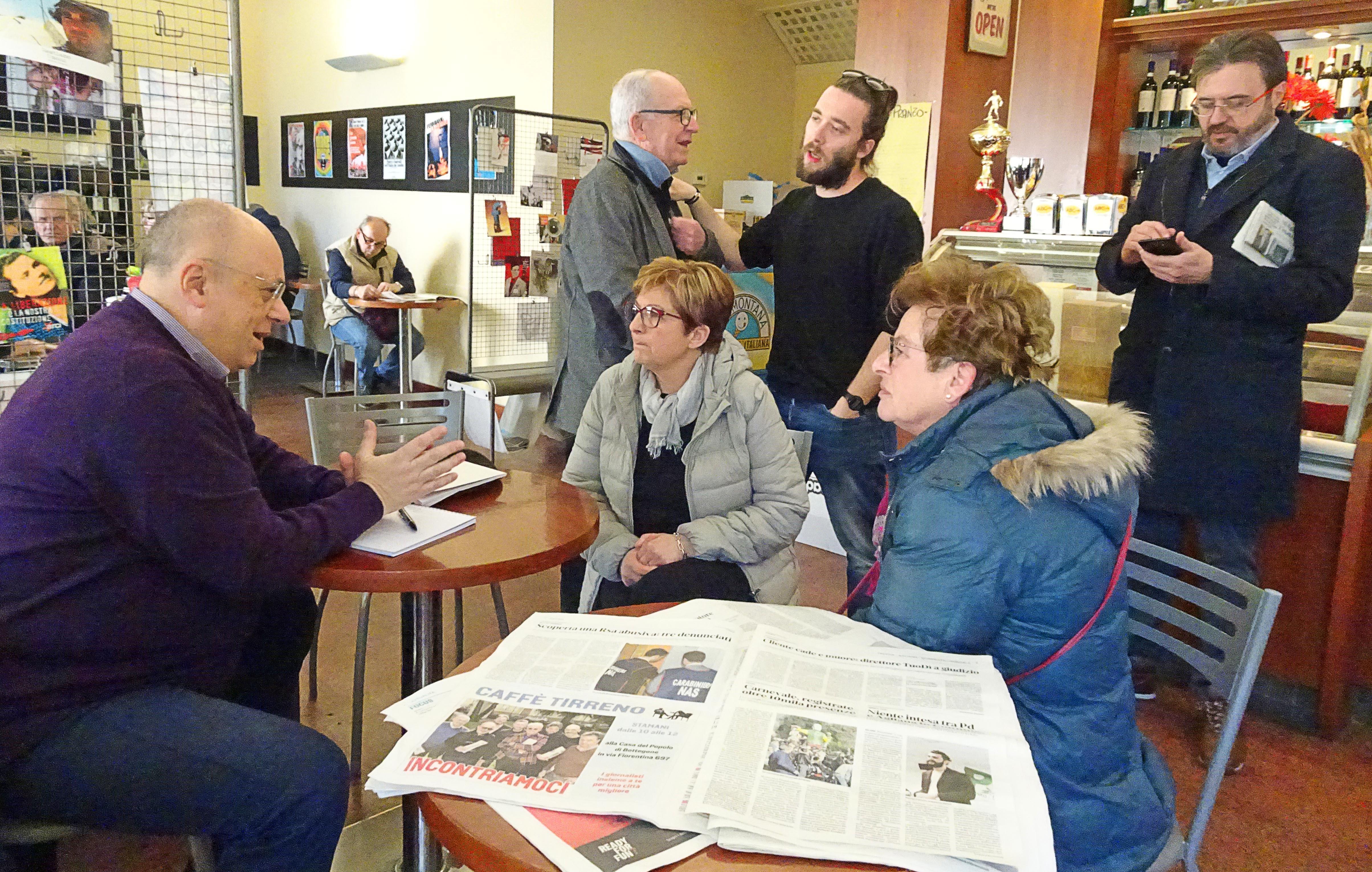 Caffè Tirreno a Bottegone, buona la prima
