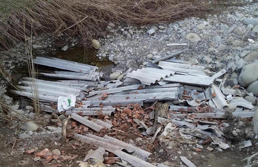 Discarica di eternit al Ghiaione di Groppoli