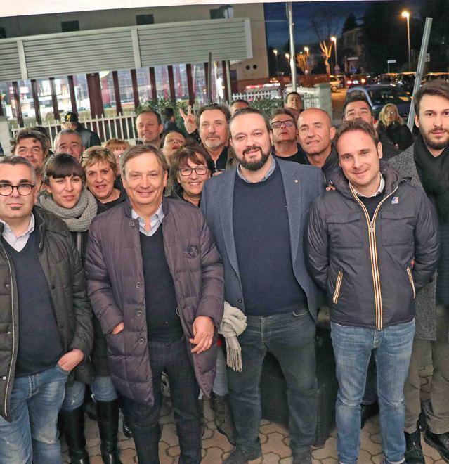 Ieri il tour delle frazioni con Fabbri a San Martino