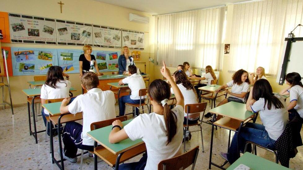 Studenti a lezione