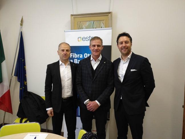 La presentazione del progetto sulla fibra