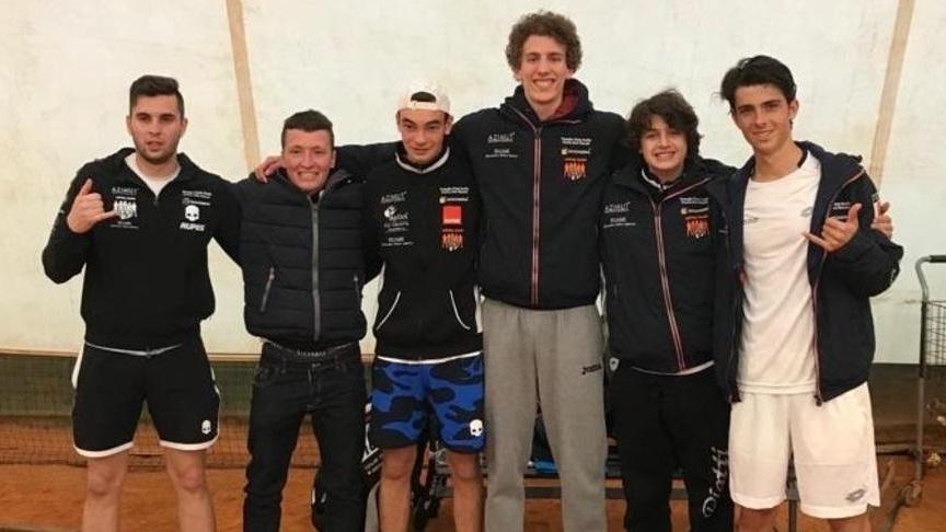 Il secondo team del Tc Italia inizia alla grande nella serie C regionale