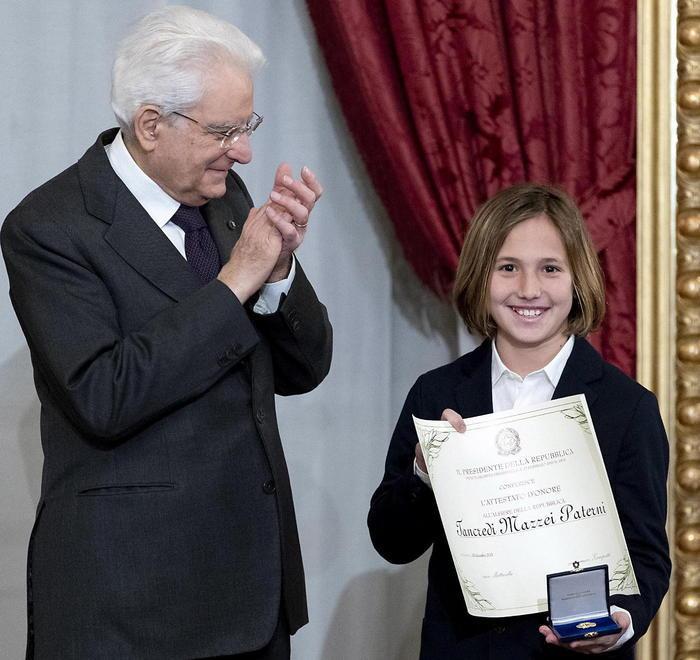 Tancredi, il nostro “Alfiere” da Mattarella «Voglio vivere a Livorno, qui c’è tutto...»