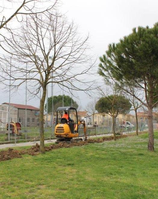 Parco pubblico: via ai lavori
