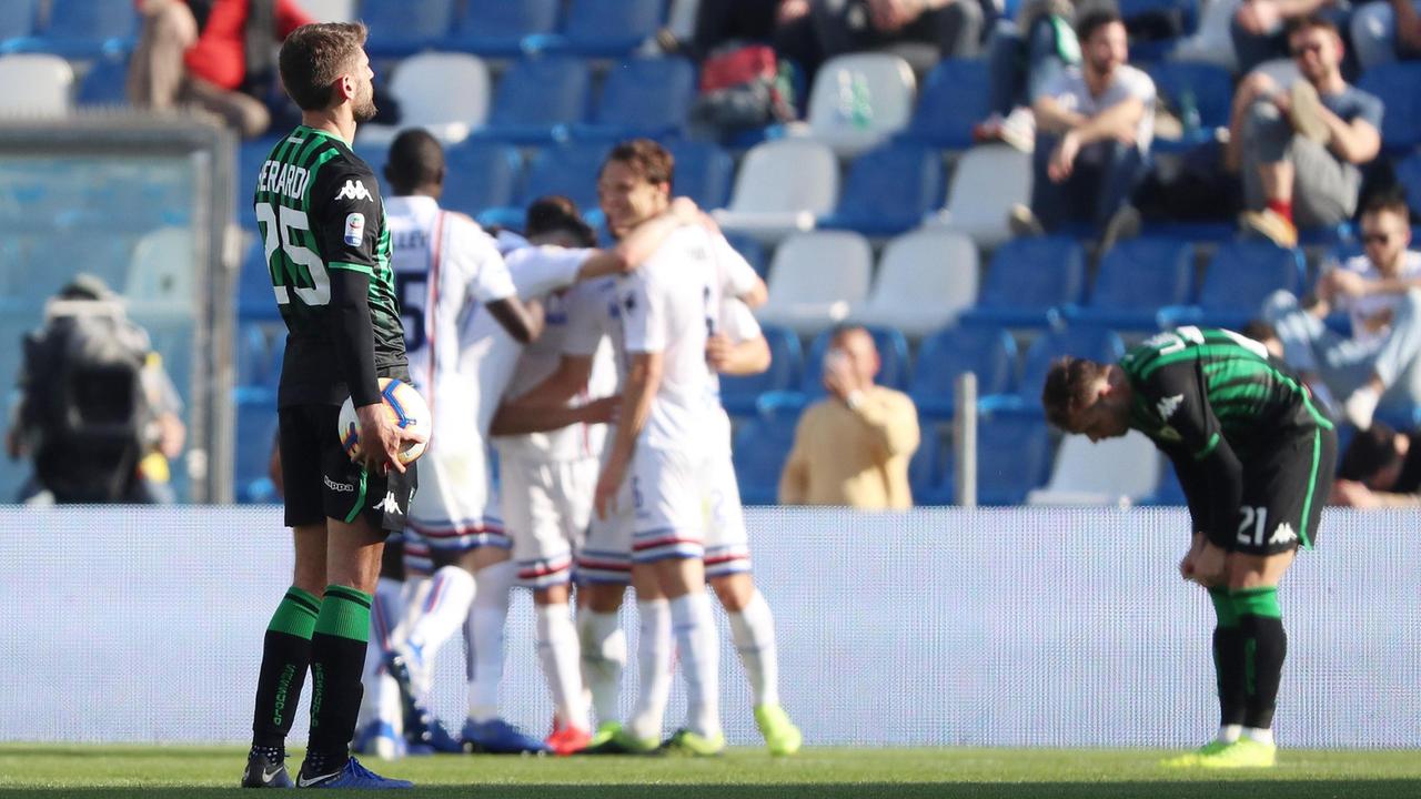 Boom boom Samp, il Sassuolo si inchina