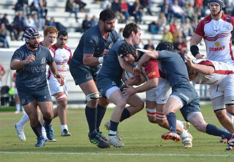 Il flanker rossonero Messori in meta