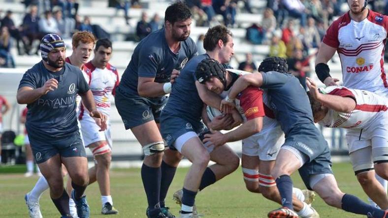 Il flanker rossonero Messori in meta