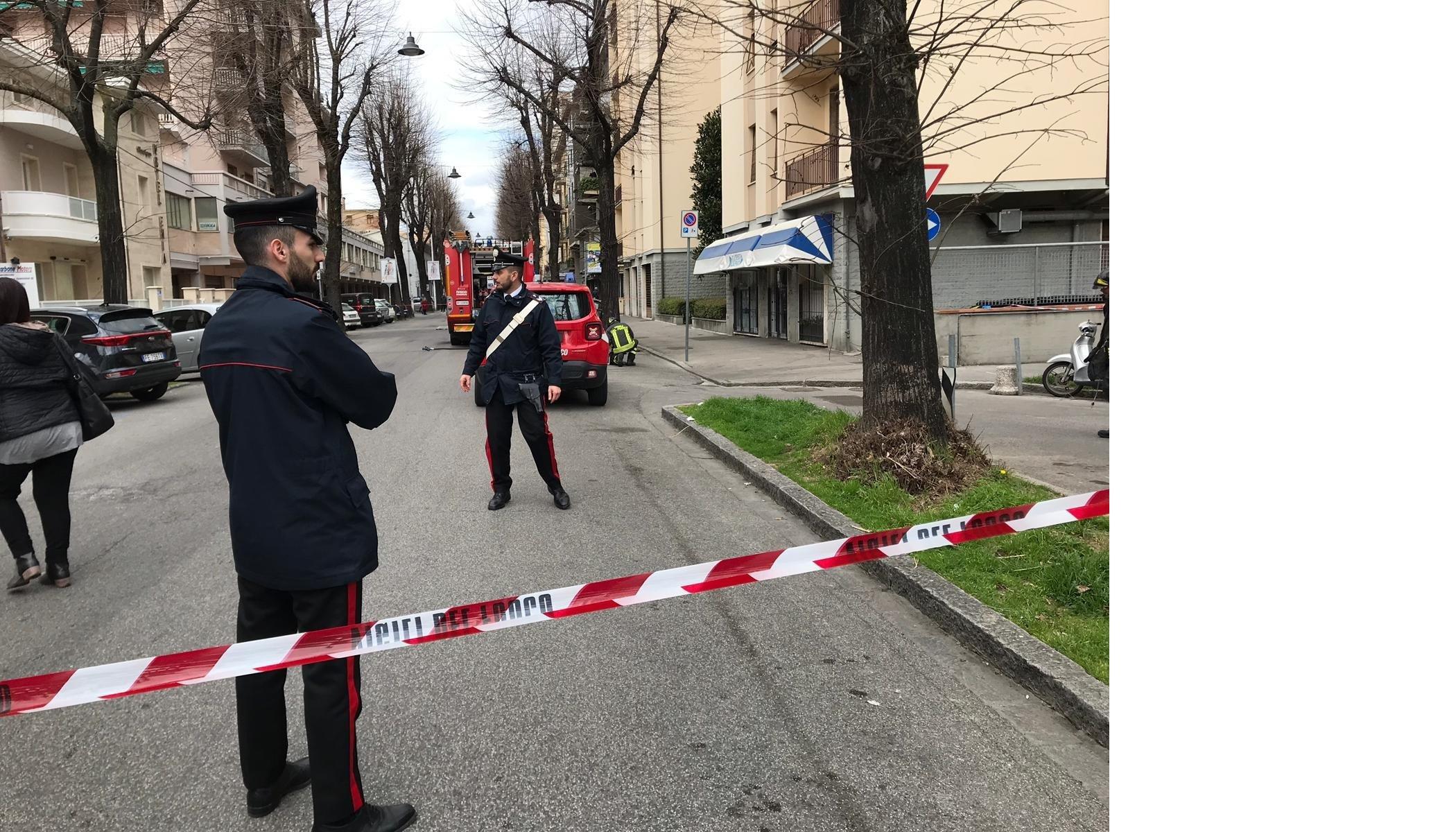 Fuga di gas a Prato, chiuso viale Montegrappa