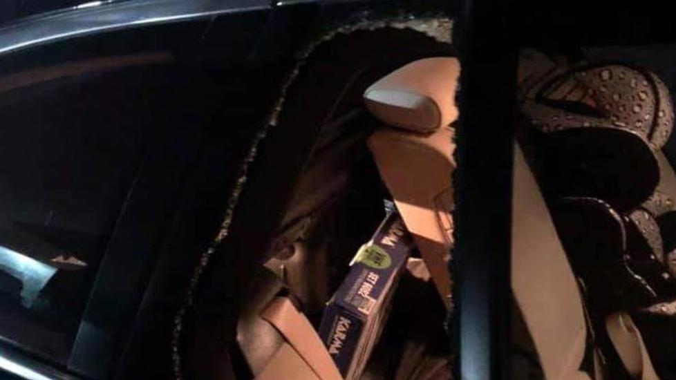 L'auto di Luca Baldi