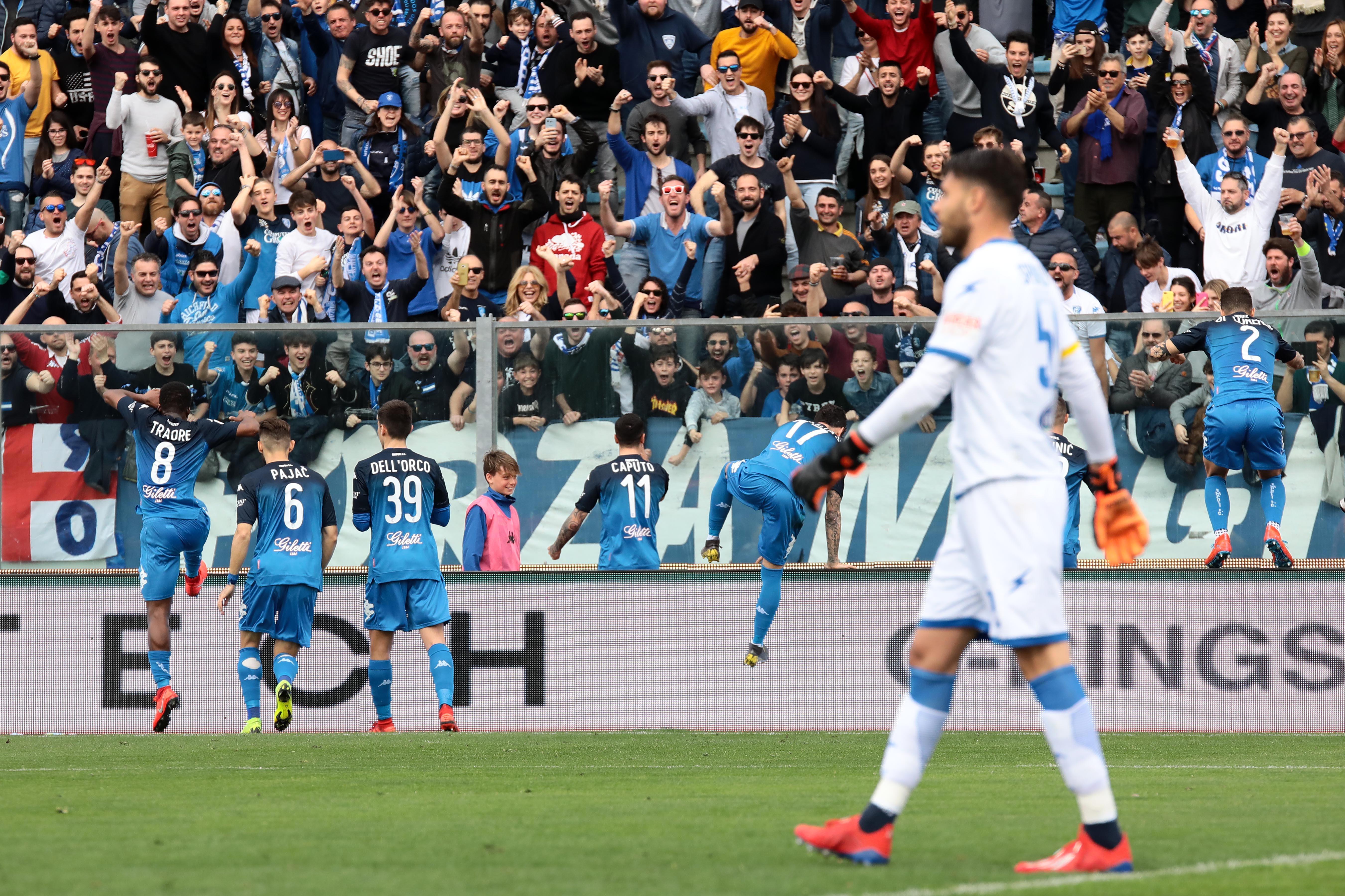 Con Andreazzoli torna anche il successo: Empoli-Frosinone 2-1
