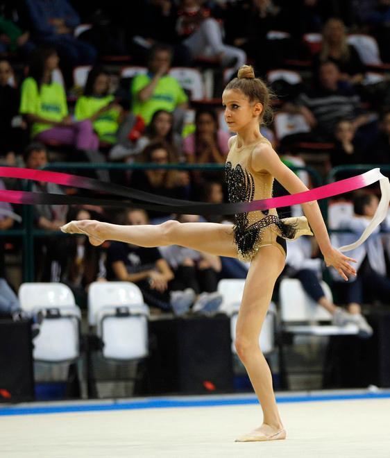 Ginnastica ritmica show a Ferrara