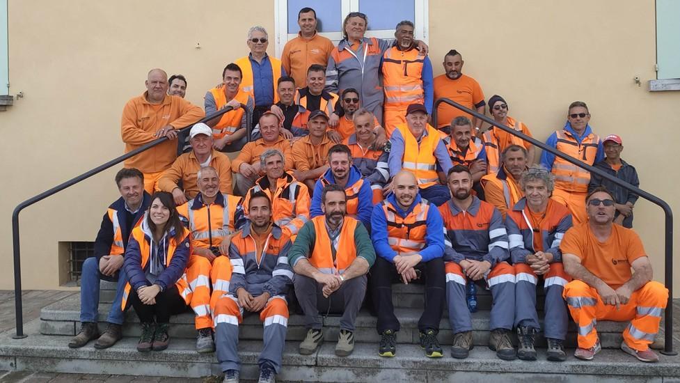 Cinquanta quintali di rifiuti raccolti lungo la provinciale 52
