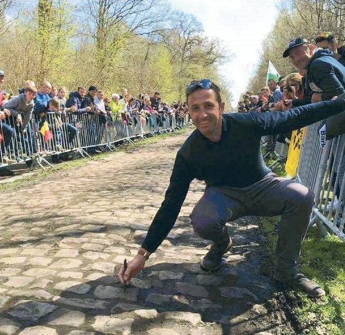 Tafi cade e dice addio al sogno Roubaix 