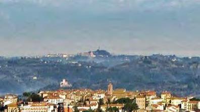 Una veduta di Montaione