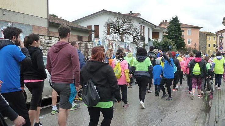 Porcari, 1080 partecipanti alla marcia «Insieme si vince»