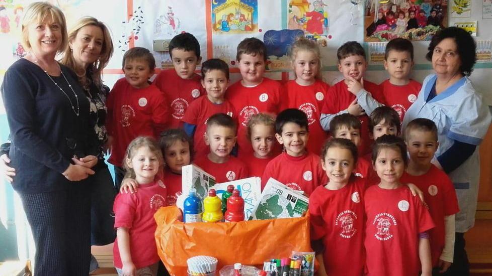 Lotteria di beneficenza durante la vendita di una villa del Forte