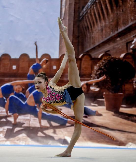 Successo per le finali nazionali di ginnastica ritmica a Ferrara