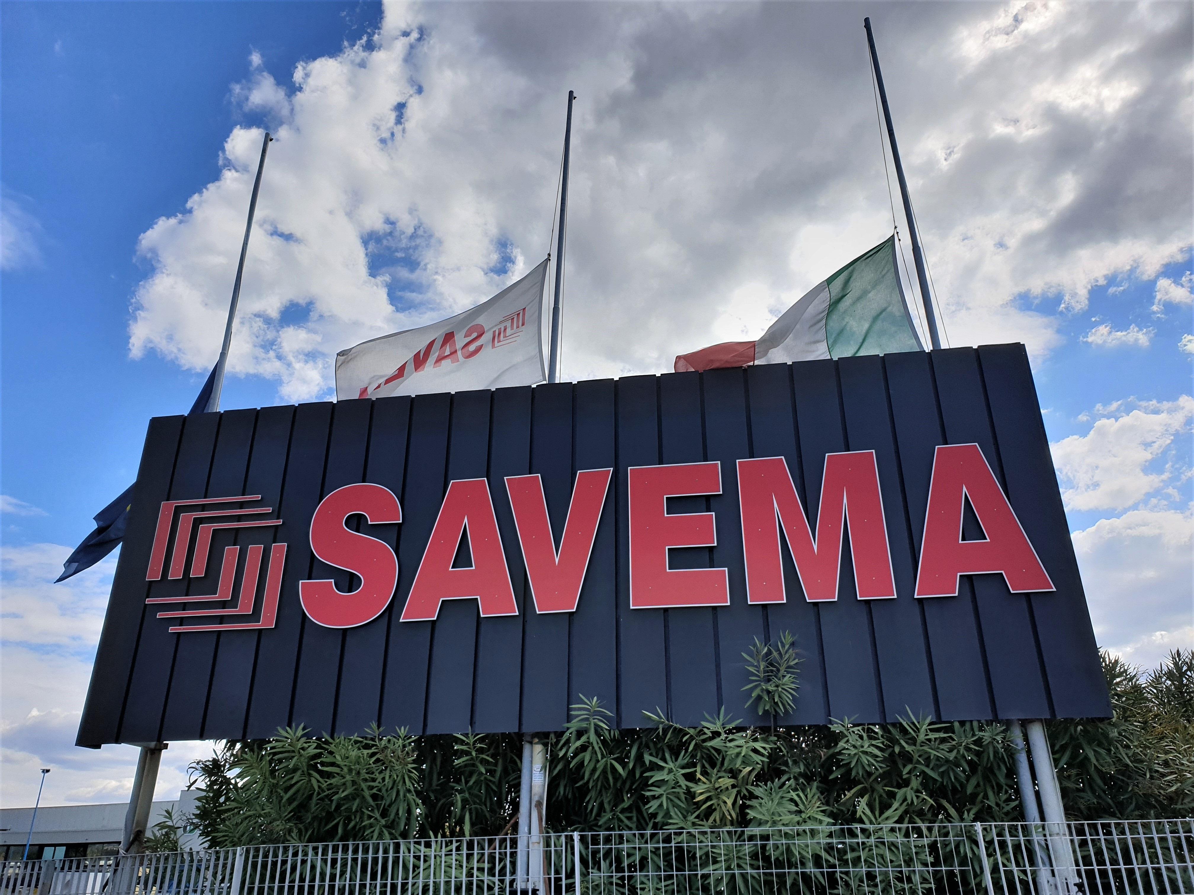 La Savema chiusa per lutto