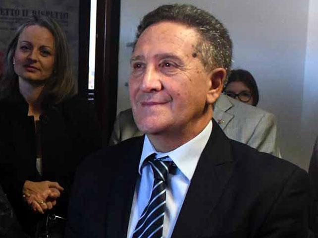 Il giudice Augusto Lama, presidente del collegio penale