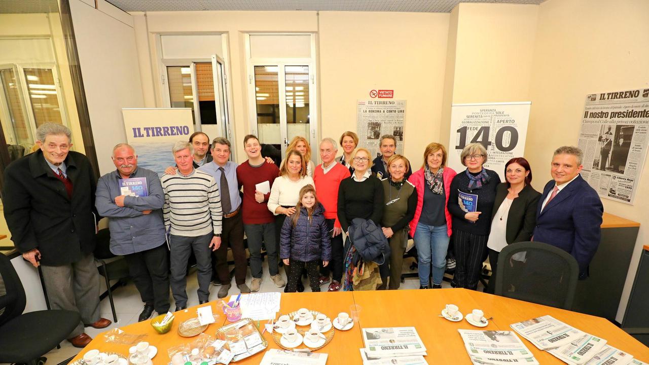 La foto di gruppo al termine dell'incontro