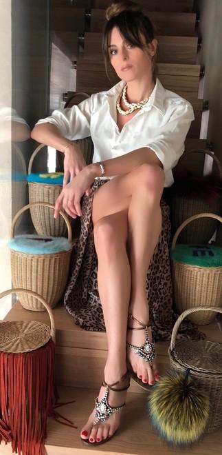 Chiara Guicciardi: La pelliccia incontra il midollino E il panier entra nello street style 
