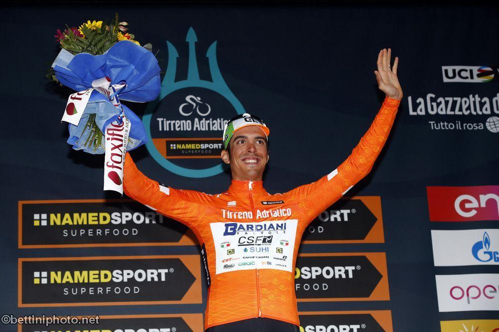 Impresa di Mirko Maestri alla “Tirreno-Adriatico” 