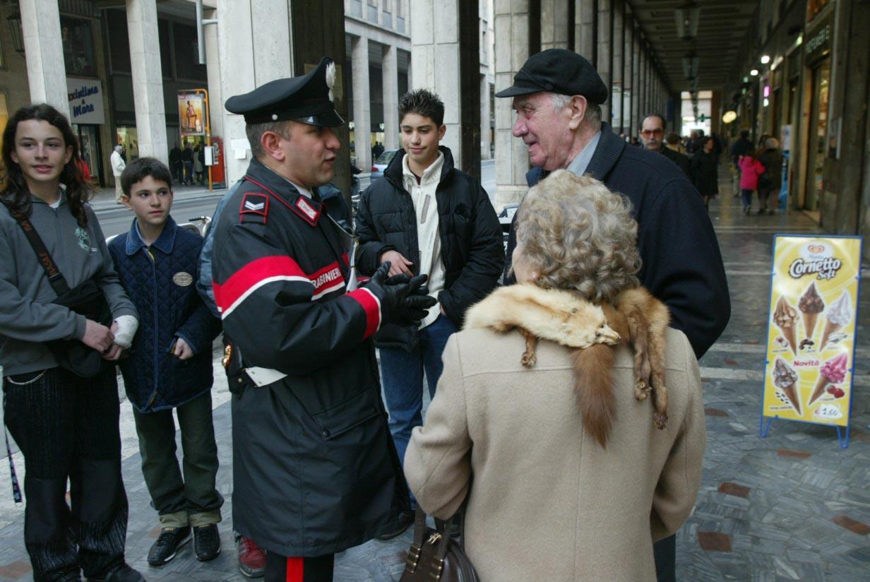 Torna il servizio del carabiniere di quartiere (foto di archivio)