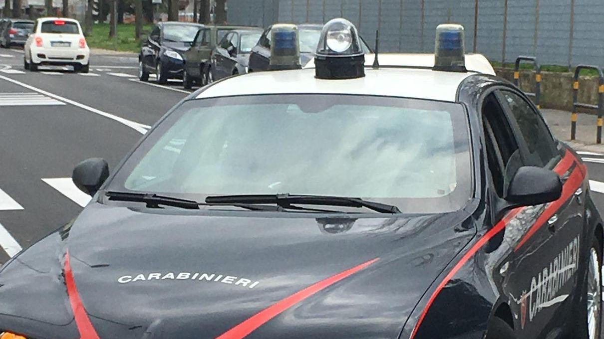 Una gazzella dei carabinieri