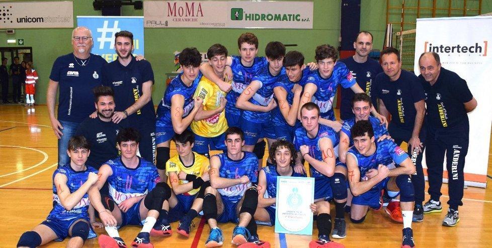 Finale Under 16 maschile: Anderlini Blu “campione”