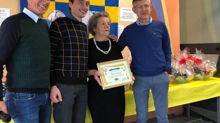 Celestina, nonna sprint a ottant’anni