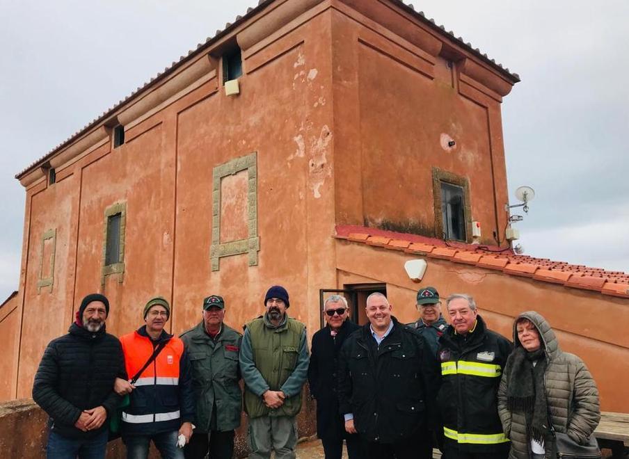 Piattaforme per la nidificazione installate nella Diaccia Botrona