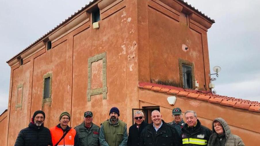 Piattaforme per la nidificazione installate nella Diaccia Botrona