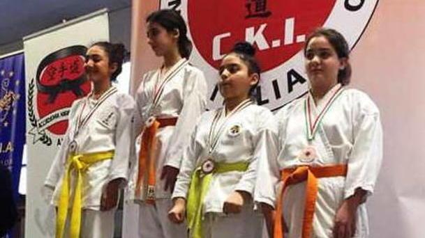 Due ori e altre sei medaglie per i tigrotti a Montecatini Terme