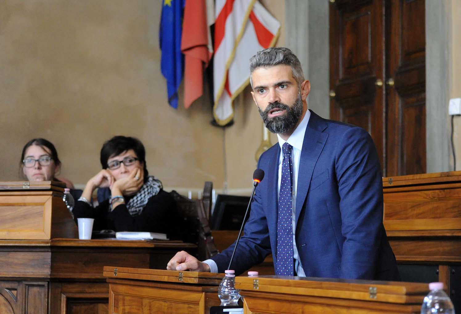 Francesco Ferrari, candidato sindaco in una lista di centrodestra