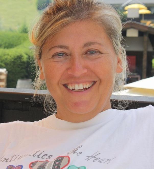 Un'immagine felice di Maria Menconi
