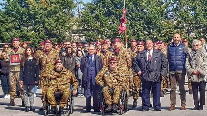 Un incontro in onore del colonnello Paglia e del tenente De Luca
