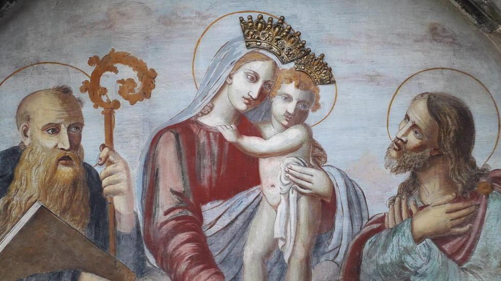 Adesso risplende l’affresco della chiesa dei Legnaioli 