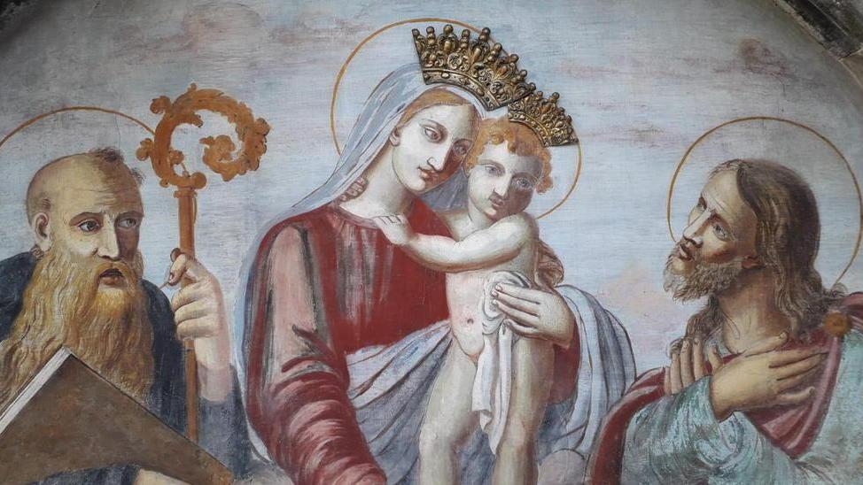 Adesso risplende l’affresco della chiesa dei Legnaioli