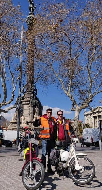 Con il Ciao fino a Barcellona