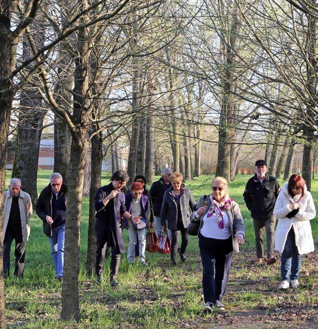 Il Garden club in visita al bosco Abbado