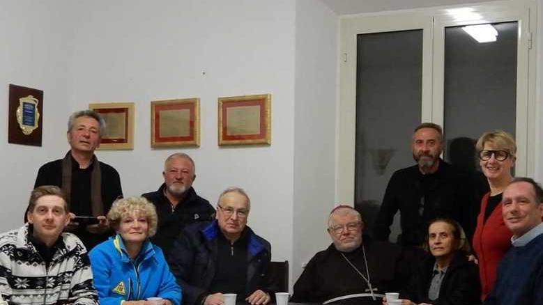 Il vescovo incontra la Misericordia