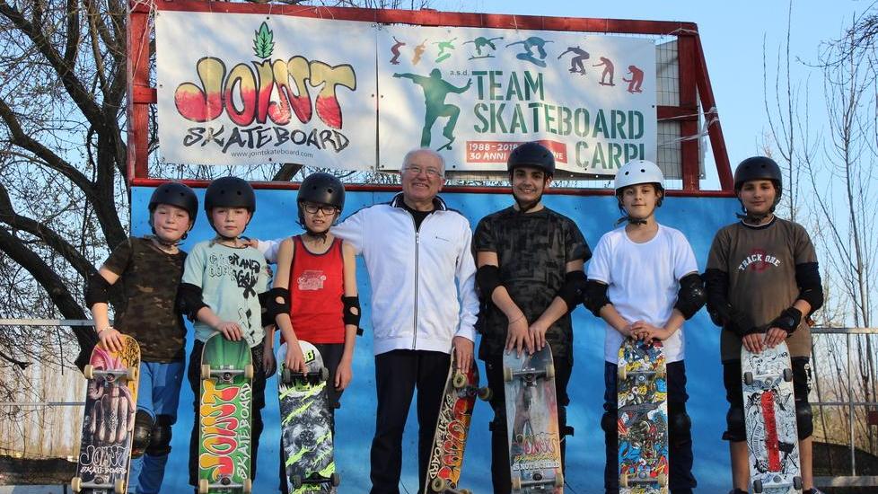 Mauro e quel grande amore da trent’anni per lo skate