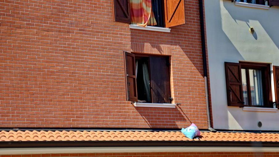 Cade dalla finestra, salvata da un cuscino