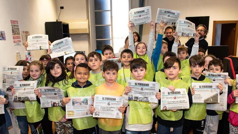 La terza di Fornoli in visita alla redazione