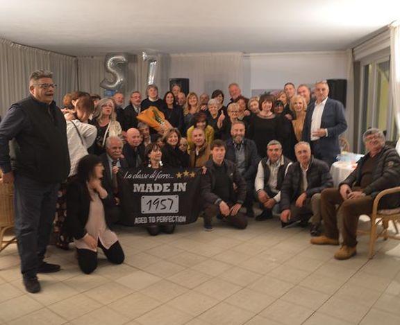 Amarcord speciale: i nati nel 1957 arrivano da tutt’Italia e festeggiano