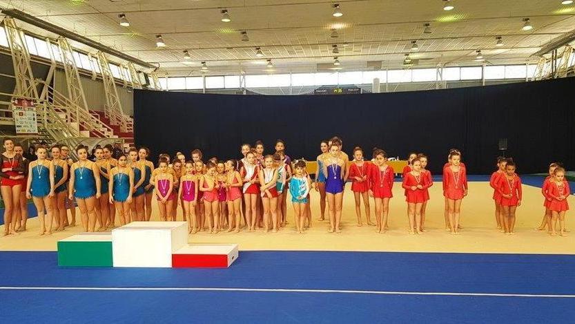 Cinquanta piccole e piccolissime atlete hanno partecipato al campionato Uisp