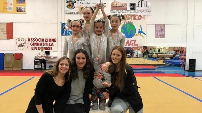 Ginnastica: per la Sunrise pioggia di medaglie nelle categorie giovanili