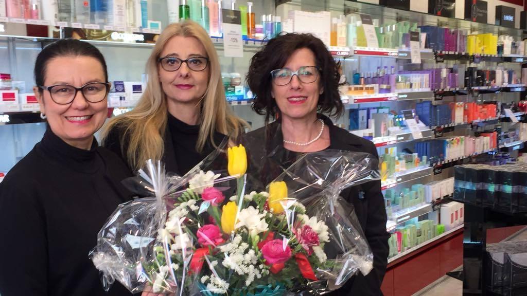 Da sinistra Valentina Cheli, Monica Maggiorelli e Benedetta Stefanini